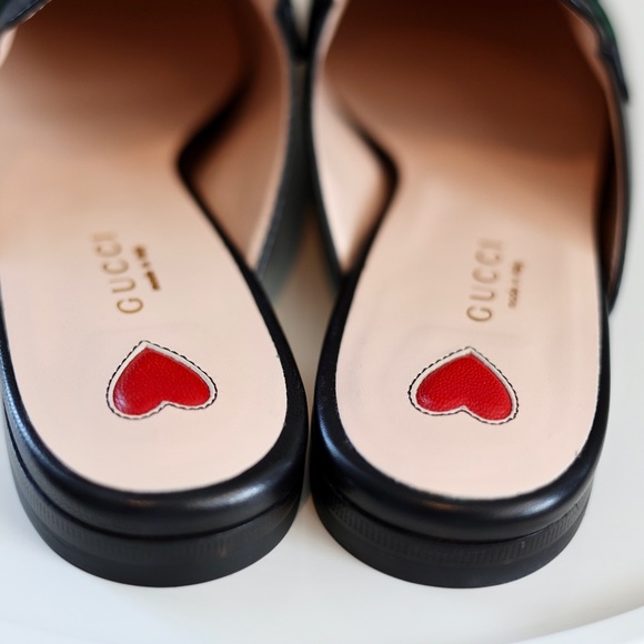 Gucci Women’s Princetown Leather Slipper - Picture 8 of 10